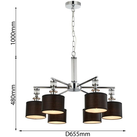 Подвесная люстра Archetypus 2674-6P