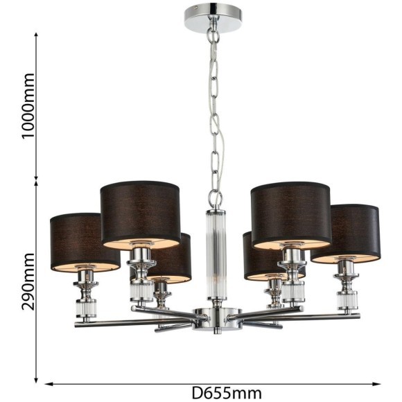 Подвесная люстра Archetypus 2674-6P