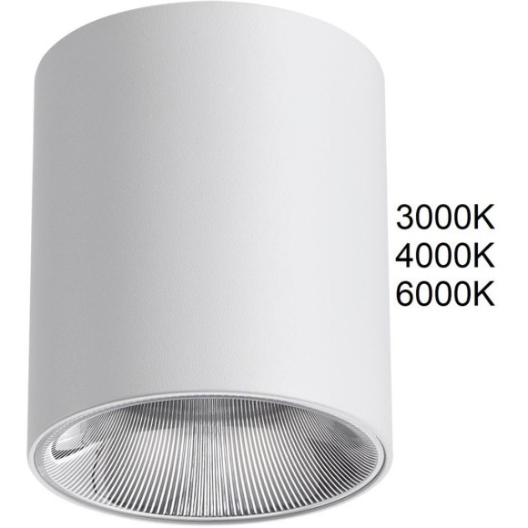 Потолочный светильник IP20 LED 12W 960Лм 3000K/4000K/6000K  36° 220-240V BRIM 7139/12CL