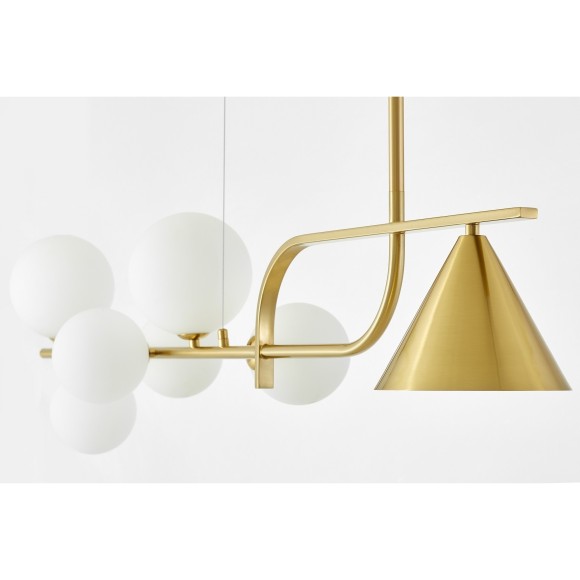 Подвесной светильник Lumina Deco LDP 7036-7 MD+WT Подвесной светильник Lumina Deco LDP 7036-7 MD+WT