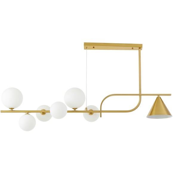 Подвесной светильник Lumina Deco LDP 7036-7 MD+WT Подвесной светильник Lumina Deco LDP 7036-7 MD+WT