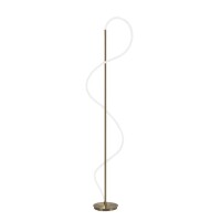 Торшер с абажуром Arte Lamp A2850PN-35PB KLIMT светодиодный LED 30W