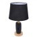 8209/1T MODERNI LN25 черный, керамика/текстиль Настольная лампа Е27 1*60W 220V VISIONA