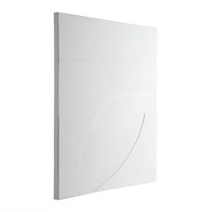 423127 BESERAH Картина на холсте в деревянной раме, белый, L800, B37, H1000