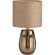 8150/1T MODERNI LN25 бронза/бежевый, керамика/текстиль Настольная лампа Е27 1*60W 220V AKIVI