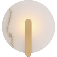 SL1195.301.01 Светильник настенный ST-Luce латунь/алебастр LED 1*5W 3000K MONTRE