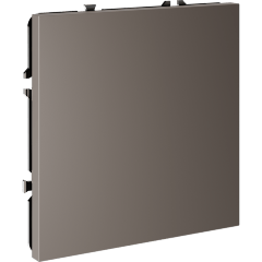 VLS080114 Заглушка для рамки для закрытия розетки коричневого цвета VOLTUM S70 (купучино)