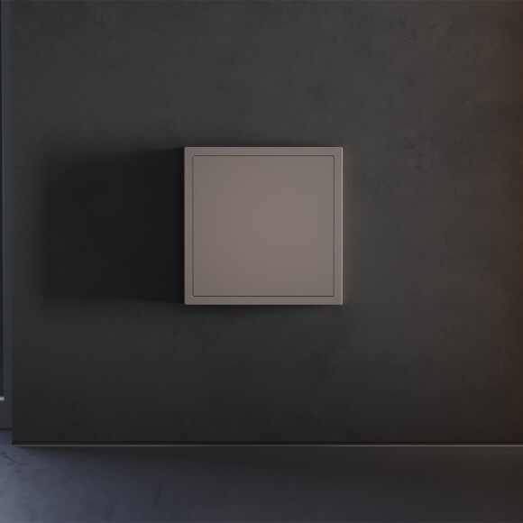 VLS080114 Заглушка для рамки для закрытия розетки коричневого цвета VOLTUM S70 (купучино)