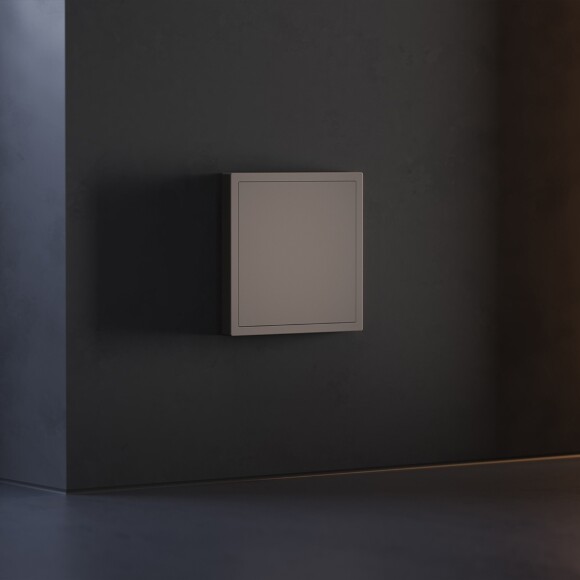 VLS080114 Заглушка для рамки для закрытия розетки коричневого цвета VOLTUM S70 (купучино)