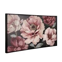 423168 ALAMINOS Картина на холсте L1220 B45 H620 дерево черный розовый красный