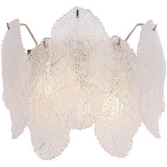 SL6135.201.02 Светильник настенный ST-Luce золотистый/прозрачный, янтарный G9LED 2*5W LIGHTSOME SL6135.201.02 Светильник настенный ST-Luce золотистый/прозрачный, янтарный G9LED 2*5W LIGHTSOME