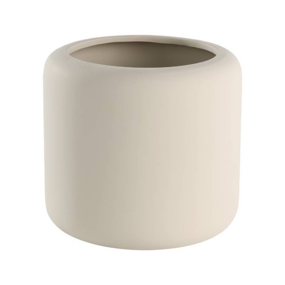 428147 PARKENT Кашпо напольное высокое глина бежевый скандинавский H230