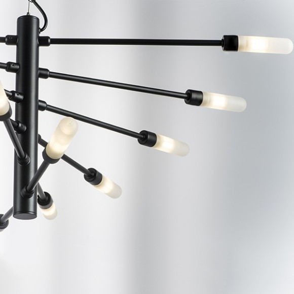 Люстра паук Lightstar 733127 Ragno под лампы 12xG9 480W