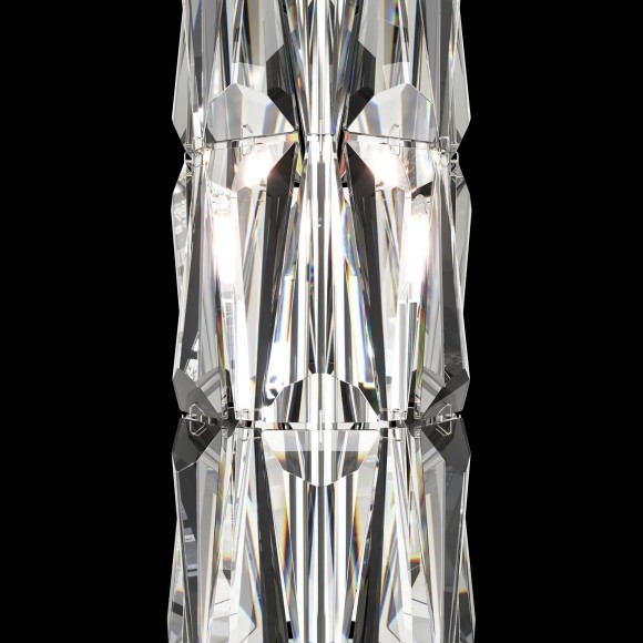 Интерьерная настольная лампа хрустальная с выключателем Puntes MOD043TL-02CH