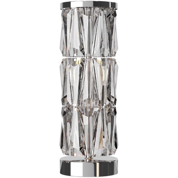 Интерьерная настольная лампа хрустальная с выключателем Puntes MOD043TL-02CH
