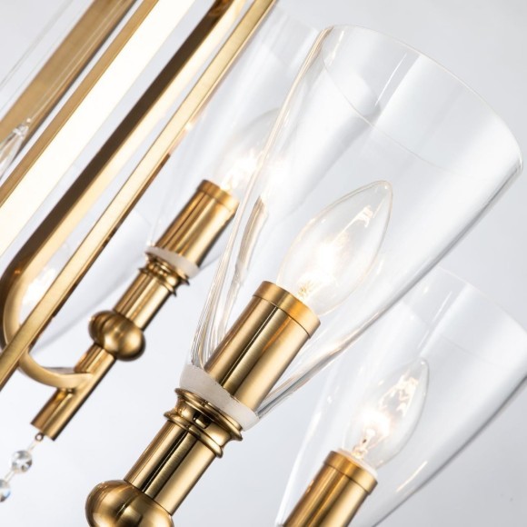 Подвесная люстра Lyra 2968-9P