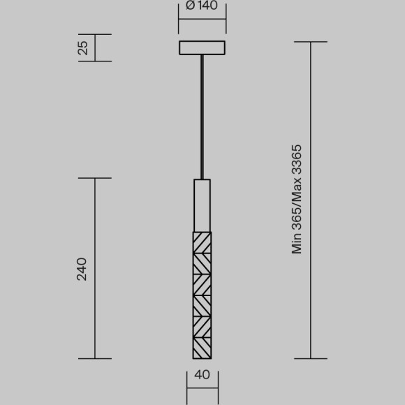 Подвесной светильник LED 3000K 200Lm Maytoni MOD328PL-L3BS3K Подвесной светильник LED 3000K 200Lm Maytoni MOD328PL-L3BS3K