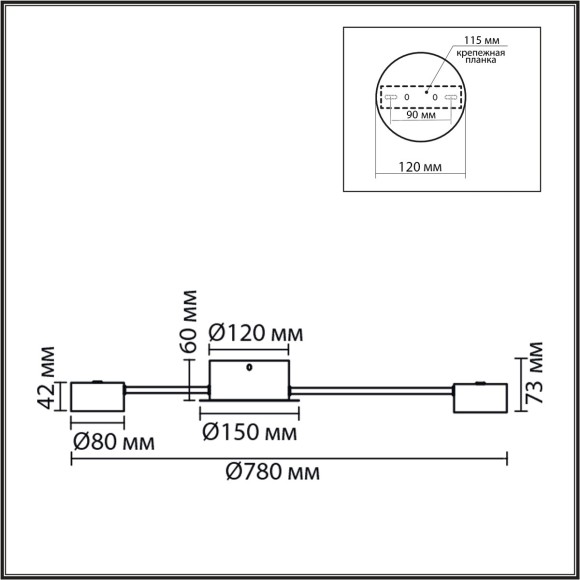8343/8C Люстра Lumion COMFI GX53 56W 220V TORINA 8343/8C Люстра Lumion COMFI GX53 56W 220V TORINA