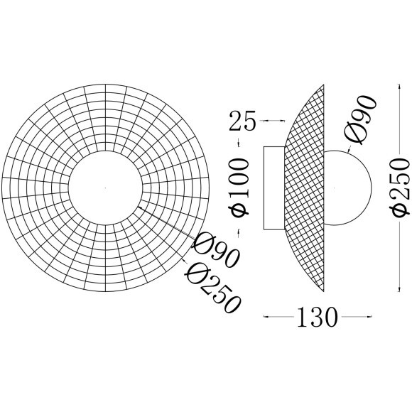 Бра Favourite 4836-1W Trenza