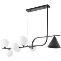 Подвесной светильник Lumina Deco LDP 7036-7 BK+WT