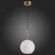 SL1133.533.01 Светильник подвесной ST-Luce Латунь/Белый E27 1*40W BOPONE