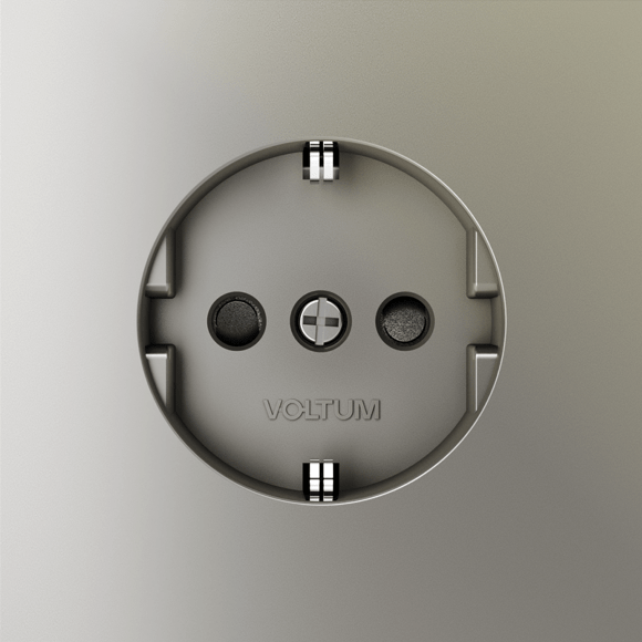 VLS040204 Розетка встраиваемая с заземлением и защитными шторками максимальный ток 16 Ампер (3500 Ватт) шелкового цвета VOLTUM S70 (шелк) VLS040204 Розетка встраиваемая с заземлением и защитными шторками максимальный ток 16 Ампер (3500 Ватт) шелкового цвета VOLTUM S70 (шелк)