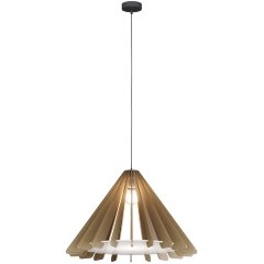 SL3002.403.01 Светильник подвесной ST-Luce Черный/Бежевый E27 1*60W SENTITO