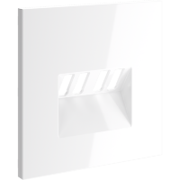 VLS001501 Накладка для розетки акустической 4-местной для подключения звуковоспроизводящих устройств (для проводов сечением 0,5 — 4 ММ²) белого глянцевого цвета VOLTUM S70 (белый глянцевый)