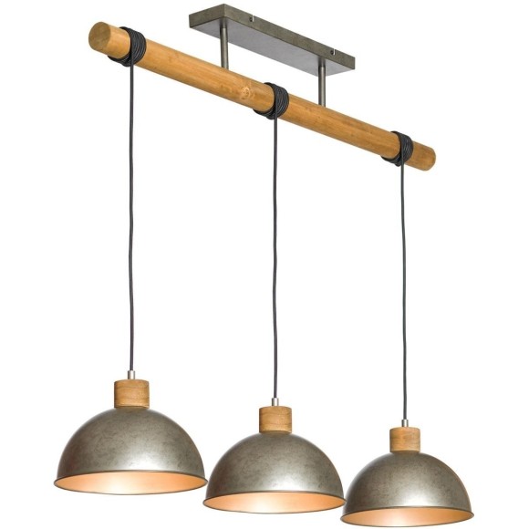 Подвесной светильник с 3 лампами Lussole LSP-8149 KERR IP21 под лампы 3xE27 180W Подвесной светильник с 3 лампами Lussole LSP-8149 KERR IP21 под лампы 3xE27 180W