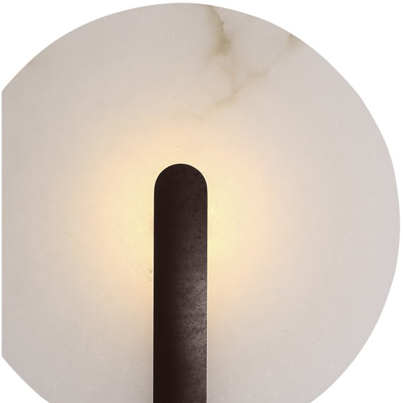 SL1195.401.01 Светильник настенный ST-Luce черный/алебастр LED 1*5W 3000K MONTRE