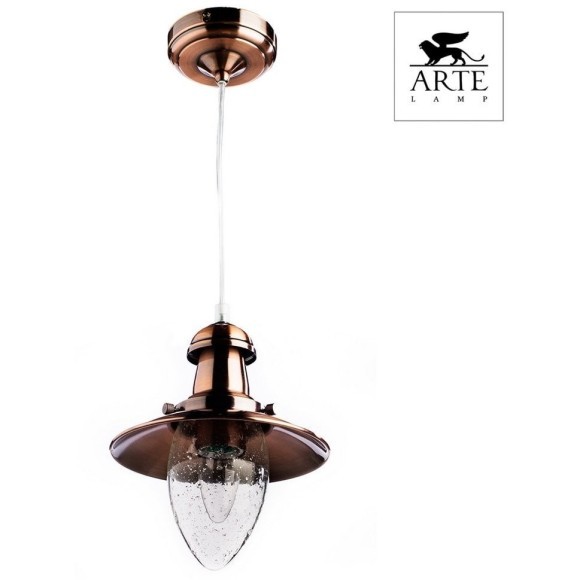 Подвесной светильник с 1 плафоном Arte Lamp A5518SP-1RB FISHERMAN под лампу 1xE27 60W