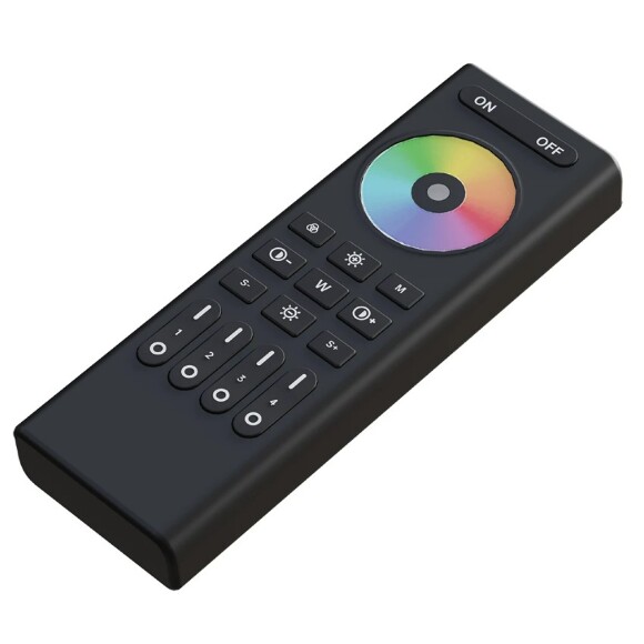 Arte Lamp A70RC-04CH-BK Пульт управления RGBW светодиодными лентами, регулировка яркости, RGB управление и вкл-выкл. используется с контроллерами A70С-03CH-WF и A70С-04CH-WF