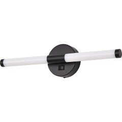 Lightstar Noce 201017 Cветодиодная подсветка для картин и зеркал с матовым черным основанием, шириной 41 см, с выключателем на корпусе и CCT переключением цветности на драйвере, 9Вт 3000;4000;6000К 480Лм CRI90