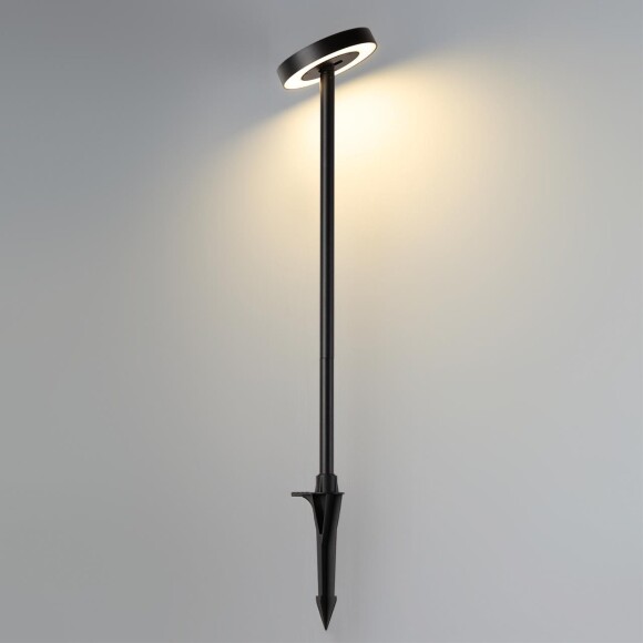 Odeon Light DISC 7189/6GL Ландшафтный уличный светильник с поворотным плафоном из черного матового металла, возможность установки на колышек в землю, IP65 LED 6Вт 3000K CRI80 110° 220В Odeon Light DISC 7189/6GL Ландшафтный уличный светильник с поворотным плафоном из черного матового металла, возможность установки на колышек в землю, IP65 LED 6Вт 3000K CRI80 110° 220В