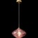 Crystal Lux FORMLESS SP1 VINO 4123/201 Crystal Lux FORMLESS SP1 BLUE 4124/201 Светильник подвесной с розовым/фиолетовым стеклянным плафоном диаметром 15см под лампу G9