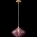 Crystal Lux FORMLESS SP1 VINO 4123/201 Crystal Lux FORMLESS SP1 BLUE 4124/201 Светильник подвесной с розовым/фиолетовым стеклянным плафоном диаметром 15см под лампу G9