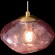 Crystal Lux FORMLESS SP1 VINO 4123/201 Crystal Lux FORMLESS SP1 BLUE 4124/201 Светильник подвесной с розовым/фиолетовым стеклянным плафоном диаметром 15см под лампу G9