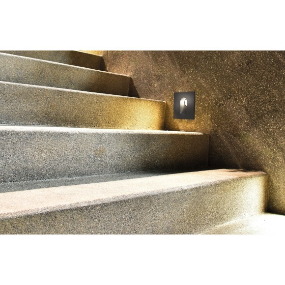 Уличный светильник встраиваемый в дороги и стены Maytoni O022-L3GR Via Urbana IP54 светодиодный LED 3W