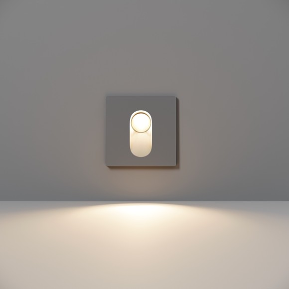 Уличный светильник встраиваемый в дороги и стены Maytoni O022-L3GR Via Urbana IP54 светодиодный LED 3W