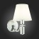 SLE111301-01 Светильник настенный Хром/Белый E14 1*40W MONZA