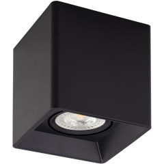 DK3030-BK Светильник накладной IP 20, 10 Вт, GU5.3, LED, черный, пластик