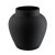 421206 ASINDRO Декоративная ваза стекло черный H195, ø180