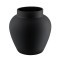 421206 ASINDRO Декоративная ваза стекло черный H195, ø180