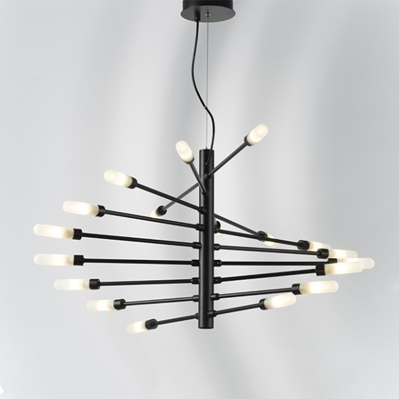 Люстра паук Lightstar 733187 Ragno под лампы G9 720W