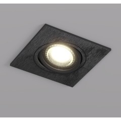 DK3021-BK Встраиваемый светильник IP20 макс 10Вт GU5.3 черный пластик