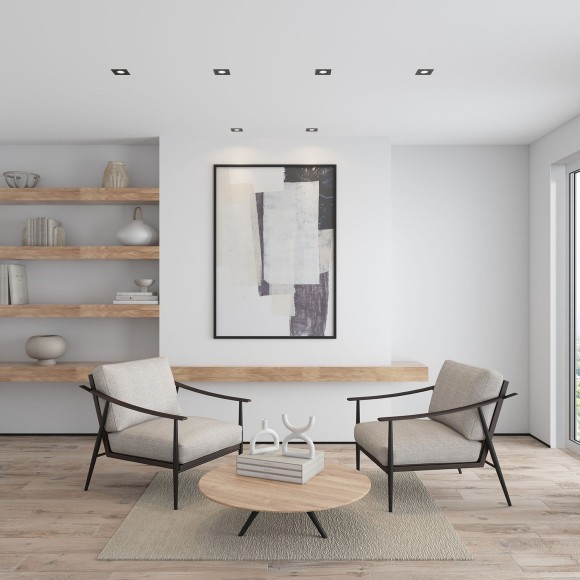 DK3021-BK Встраиваемый светильник IP20 макс 10Вт GU5.3 черный пластик DK3021-BK Встраиваемый светильник IP20 макс 10Вт GU5.3 черный пластик