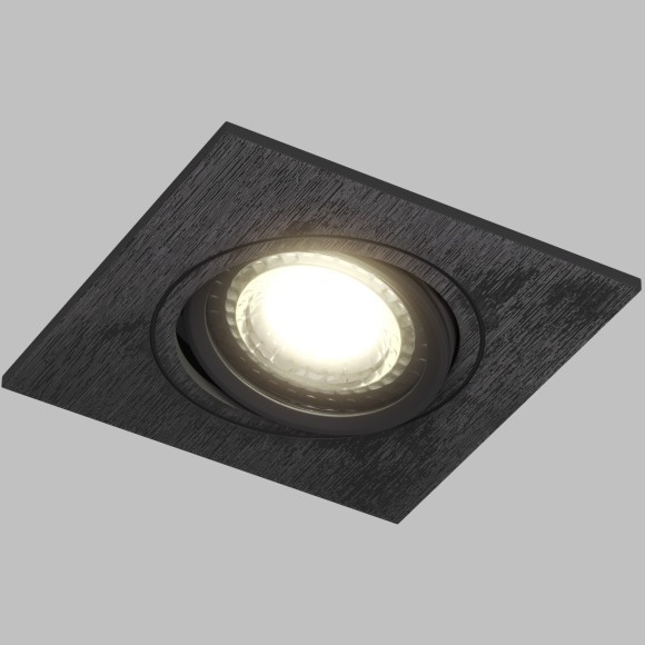 DK3021-BK Встраиваемый светильник IP20 макс 10Вт GU5.3 черный пластик DK3021-BK Встраиваемый светильник IP20 макс 10Вт GU5.3 черный пластик