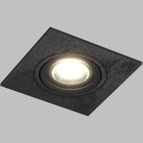 DK3021-BK Встраиваемый светильник IP20 макс 10Вт GU5.3 черный пластик DK3021-BK Встраиваемый светильник IP20 макс 10Вт GU5.3 черный пластик