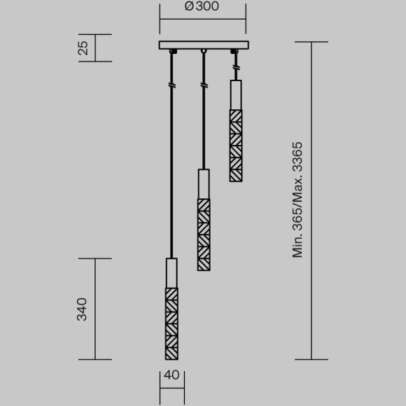 Подвесной светильник LED 3000K 450Lm Maytoni MOD328PL-L9CH3K Подвесной светильник LED 3000K 450Lm Maytoni MOD328PL-L9CH3K