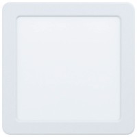 99163 Светодиодный встраиваемый светильник FUEVA 5, 11W (LED), 166х166, ET26, 1350lm, 3000K, сталь, белый